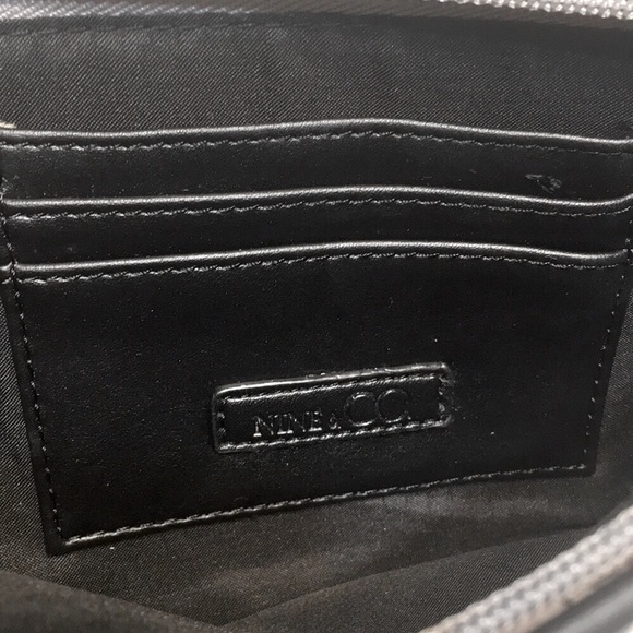 silver croc clutch bow NINE & CO - Picture 5 of 6